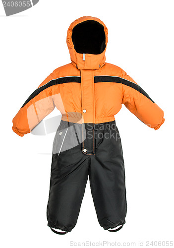 Image of Childrens snowsuit fall