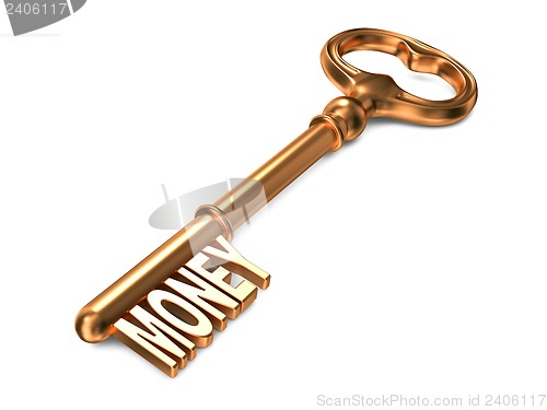 Image of Money - Golden Key.