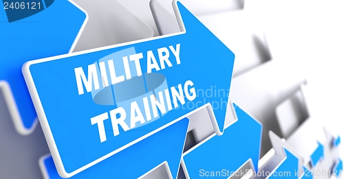 Image of Military Training. Education Concept.