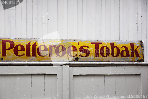 Image of Tobacco Sign