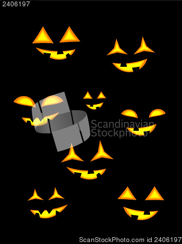 Image of Halloween lanterns