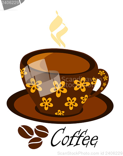 Image of Coffee cup vector