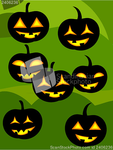 Image of Jack o' lanterns