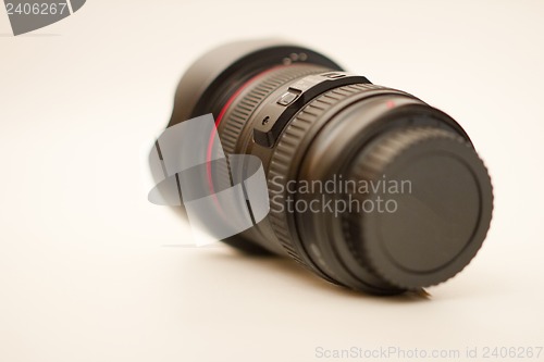 Image of objective lens