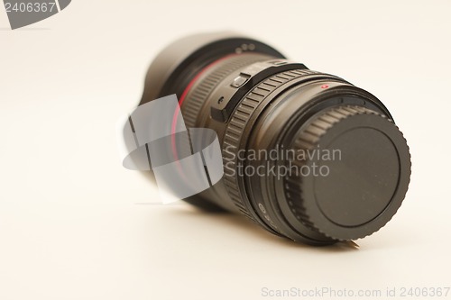 Image of objective lens