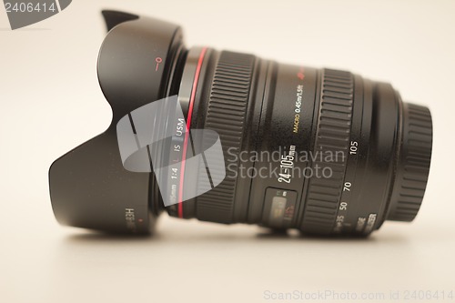 Image of objective lens
