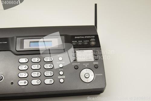 Image of Telephone and fax.