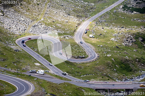 Image of Transfagarasan highway, Romania