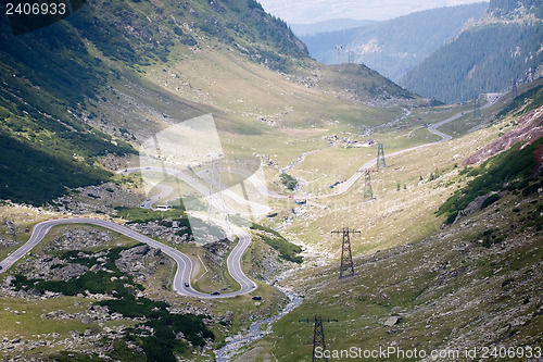 Image of Transfagarasan Romanian highway