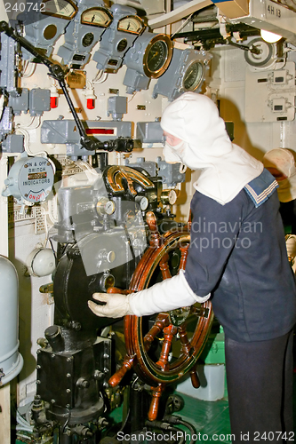 Image of Submarine captain