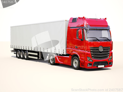 Image of Semi-trailer truck