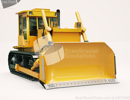 Image of Heavy crawler bulldozer 