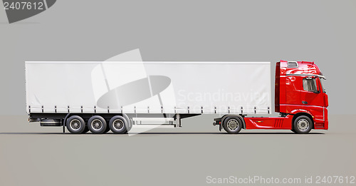 Image of Semi-trailer truck