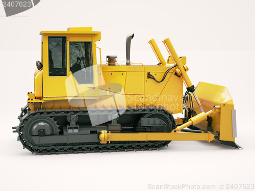 Image of Heavy crawler bulldozer 