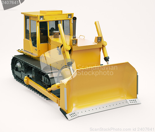 Image of Heavy crawler bulldozer 