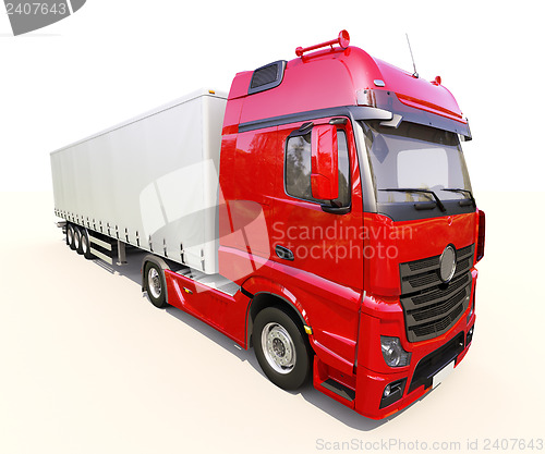 Image of Semi-trailer truck