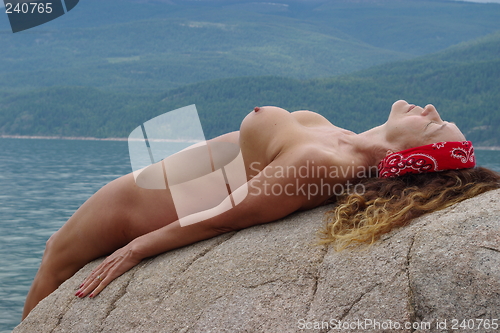 Image of Nude on a rock 6