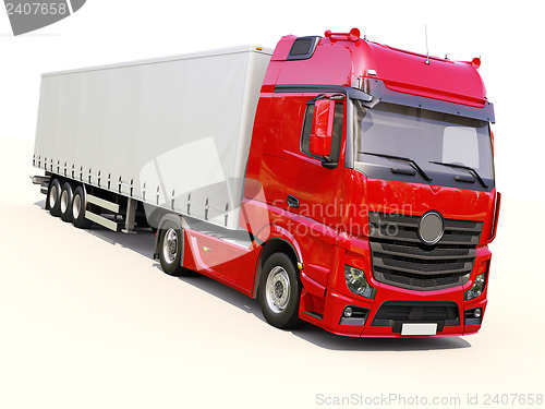 Image of Semi-trailer truck