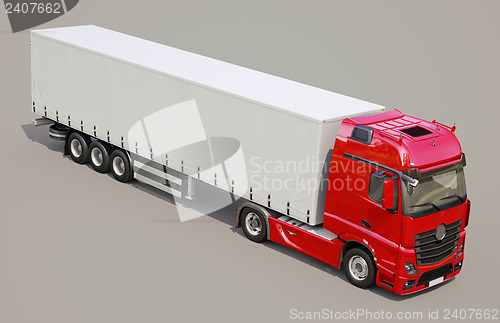 Image of Semi-trailer truck