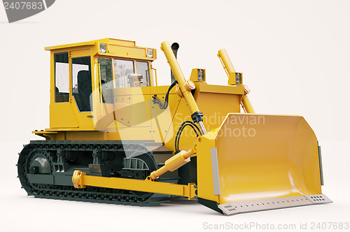 Image of Heavy crawler bulldozer 