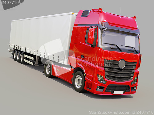 Image of Semi-trailer truck