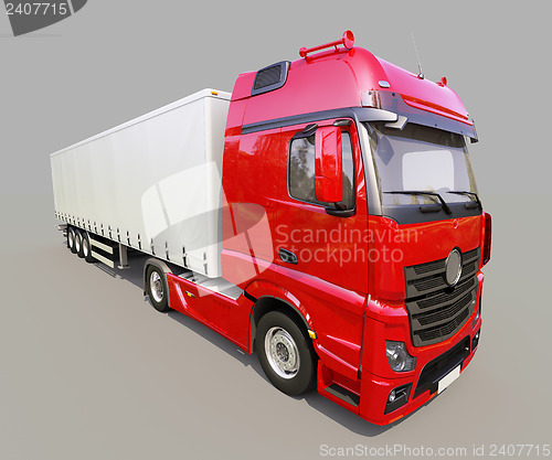 Image of Semi-trailer truck