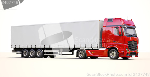 Image of Semi-trailer truck