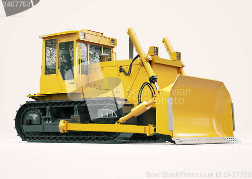 Image of Heavy crawler bulldozer 