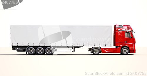 Image of Semi-trailer truck