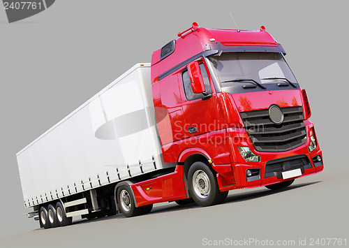 Image of Semi-trailer truck