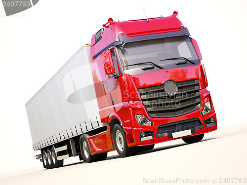 Image of Semi-trailer truck
