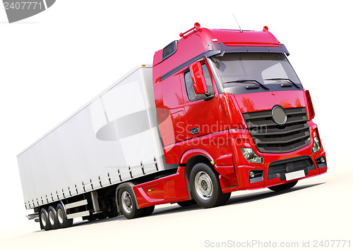 Image of Semi-trailer truck