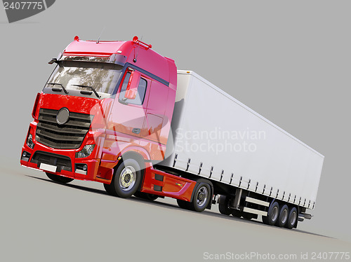 Image of Semi-trailer truck