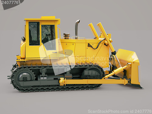 Image of Heavy crawler bulldozer 