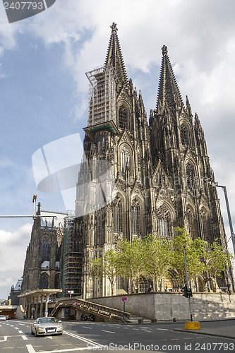 Image of Cathedral in the city of Cologne 