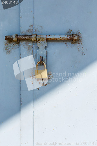 Image of Metal door lock
