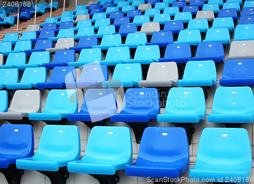 Image of Audience seat in stadium