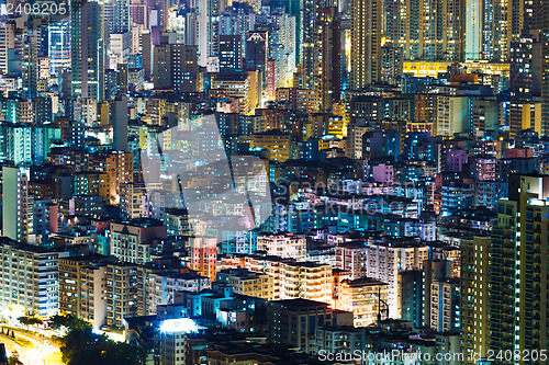 Image of Hong Kong cityview at night