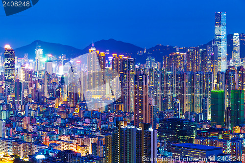 Image of Hong Kong cityscape