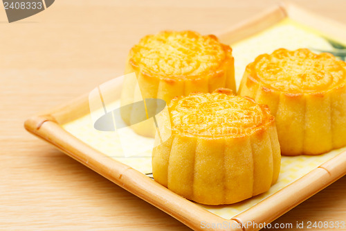 Image of Chinese traditional mooncake