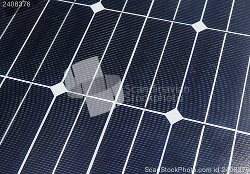 Image of Solar Panel close up