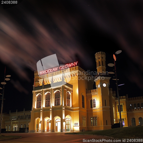 Image of Wroclaw at night