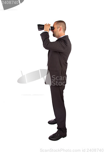 Image of Portrait of a young male entrepreneur looking for business oppor