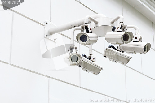 Image of Wall mounted Surveillance camera 