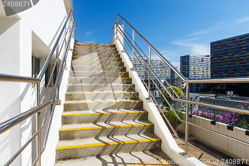 Image of Cement staircase