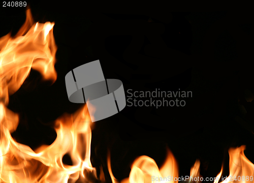 Image of Fiery frame
