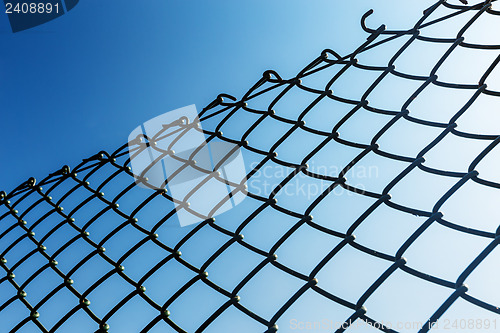 Image of Outdoor Chain link fence