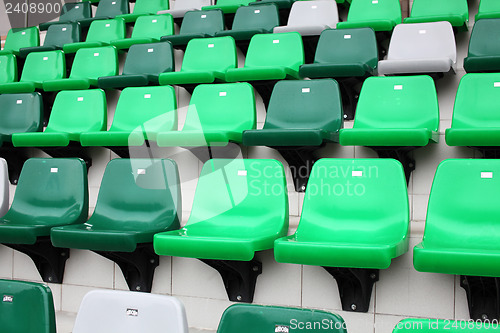 Image of Audience seat in stadium