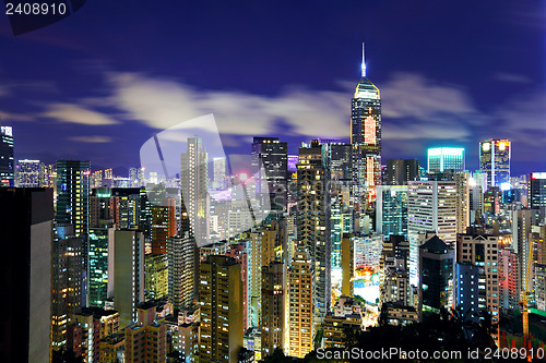 Image of Cityscape at night