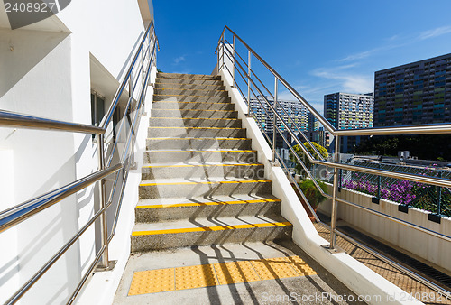 Image of Cement staircase
